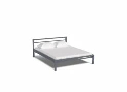Bed King 180x200cm - metaal - mat antraciet