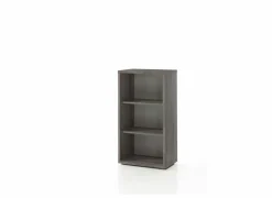 Boekenkast Pronto 2 60x40x112cm - melamine - grijs