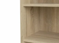 Boekenrek Prima 89x40x186cm - decor - eik