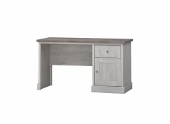 Bureau Eline 135x60cm - decor - white oak & autumn oak