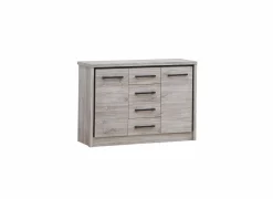Commode Elias 120x40x83cm - decor - grijze eik