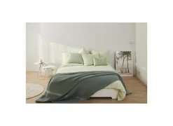 Dekbedovertrek 140x200/220cm - tetra katoen - lichtgroen