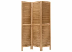 Kamerscherm Camila 120x2x170cm - paulownia hout - bruin