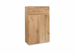 Kast Image 3 80x40x131cm - melamine - honing eik