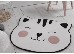 Kindertapijt Forme Girl 70x80cm wit