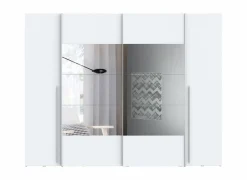 Kleerkast Narago 270cm - decor - wit