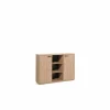 Opbergkast Capo 160x40x112cm - melamine - golden oak