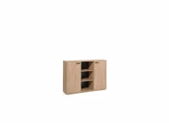 Opbergkast Capo 160x40x112cm - melamine - golden oak