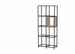 Opbergrek Amulet 62x32x155,5cm - metaal - zwart