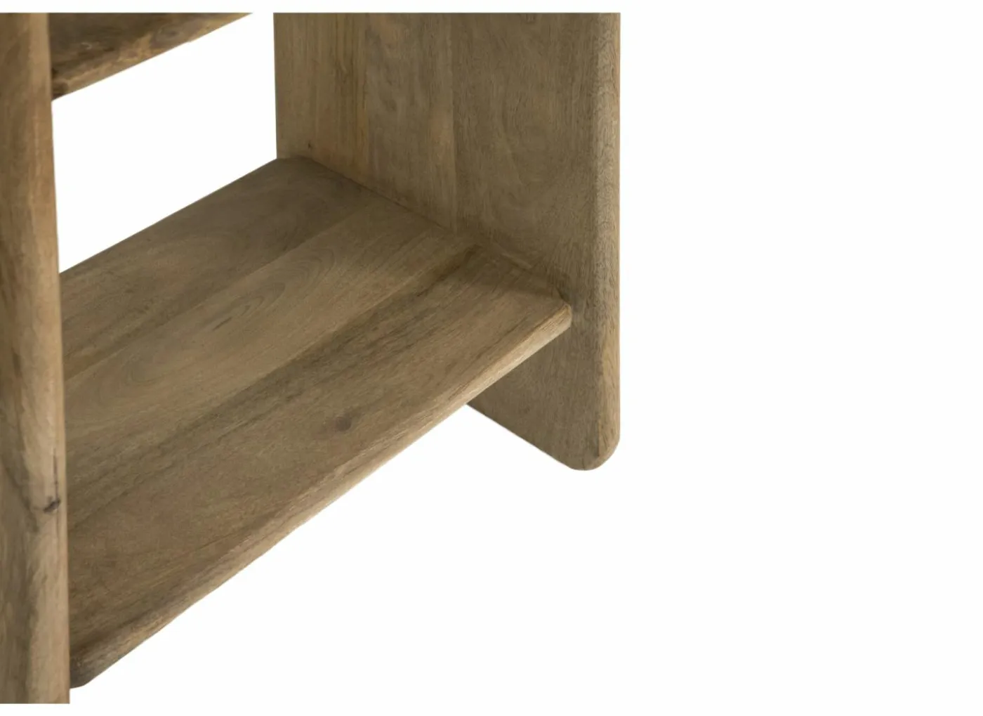 Opbergrek Barista 100x40x200cm - mango massief - naturel