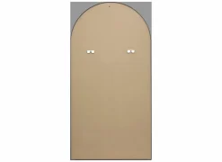 Spiegel Alice 177x91cm - metaal & spiegelglas - zwart