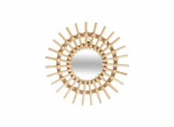 Spiegel Rotan Ø28cm set van 3
