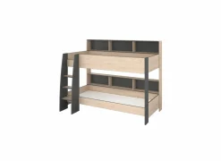 Stapelbed Leo 90x200cm - decor - beige met bodems