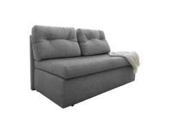 Zetelbed Torben 2-zit - stof - donkergrijs